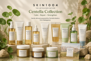 SKIN1004 Centella skincare collection with serums, creams, and cleansers for sensitive skin