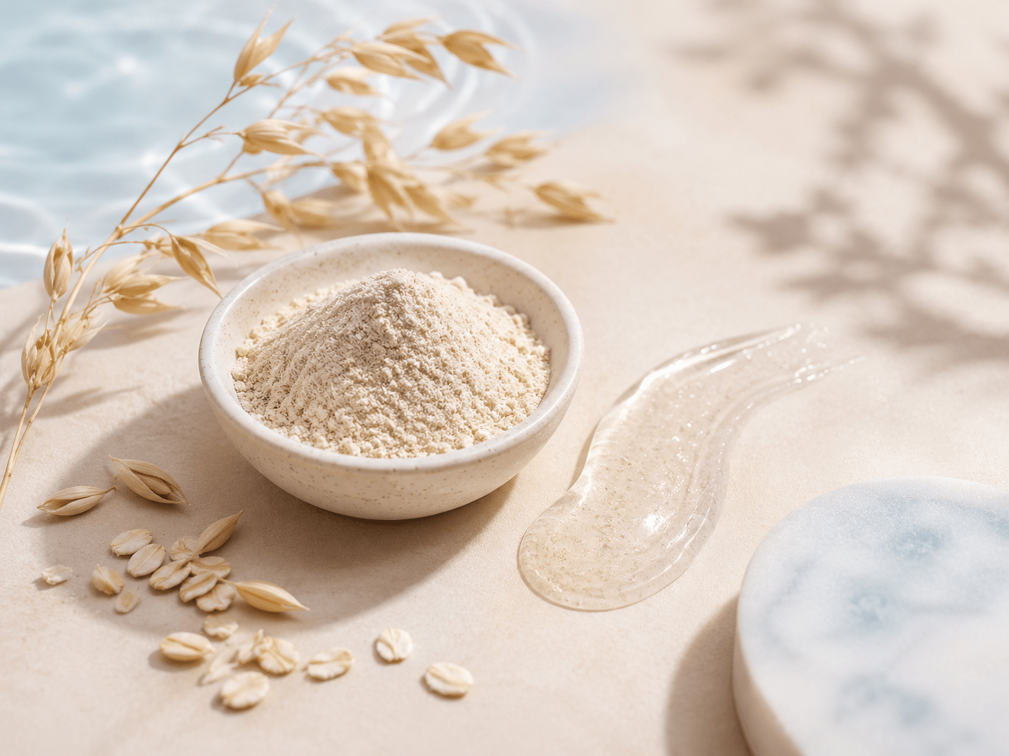colloidal oatmeal skincare ingredient hero image for dry sensitive irritated skin