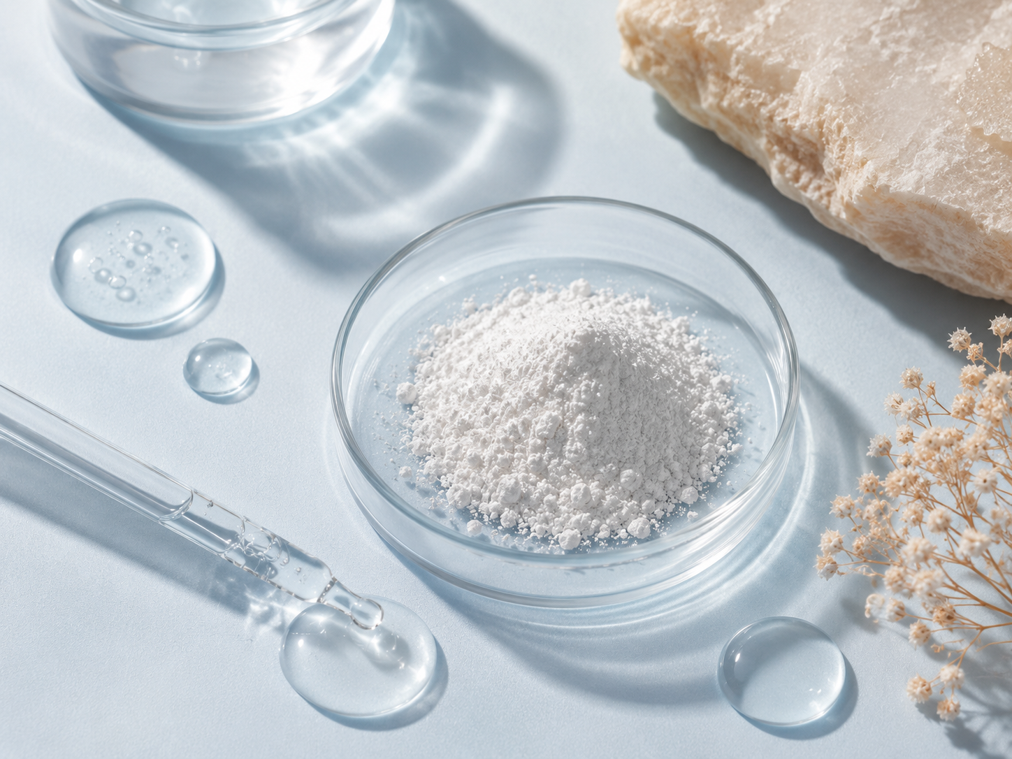 zinc pca skincare ingredient hero image for oily acne prone skin and shine control