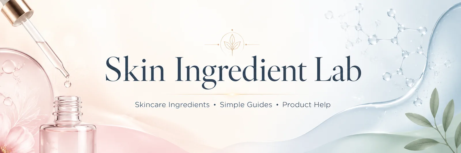 Skin Ingredient Lab skincare ingredient education banner